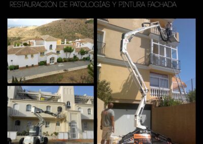 Restauración de patologías y pinturas de fachada 4